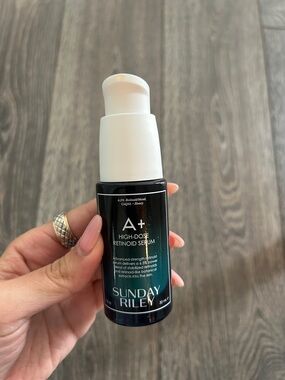 Sunday Riley A+ High-Dose Retinoid Serum - Black and White